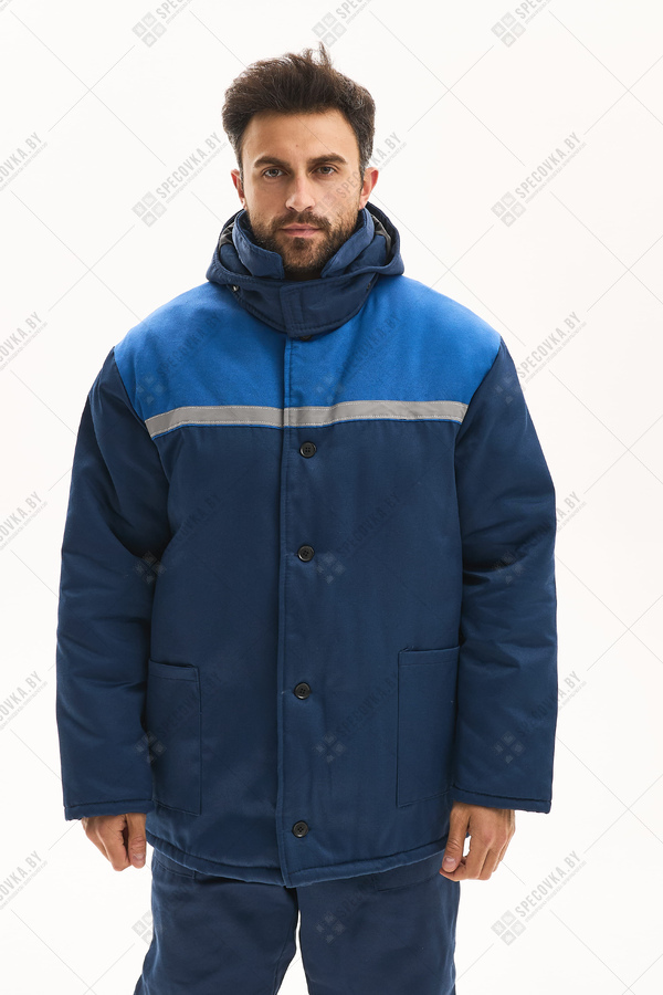 Куртка утепленная с капюшоном